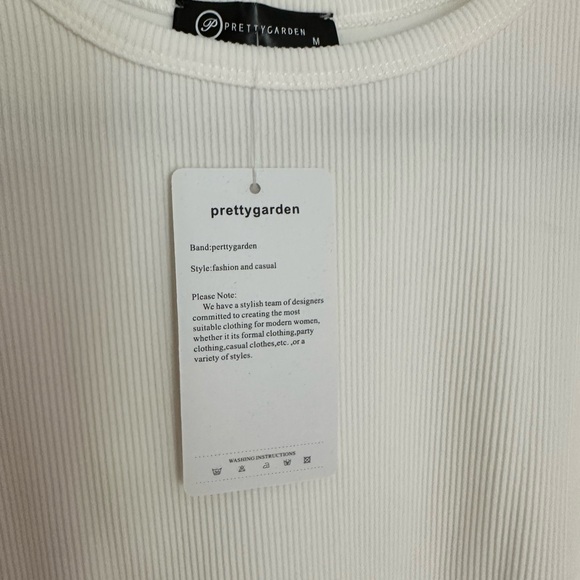 Elegant White Cut Out Dress - Picture 8 of 8